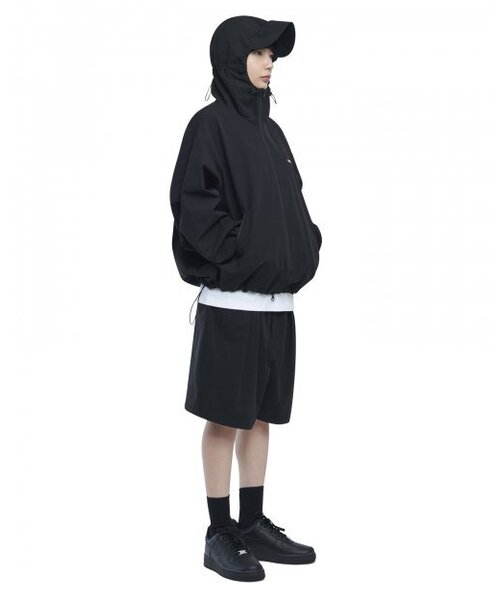 NOMANUAL(NOMANUAL)の「PENON WIND SHELL - BLACK(ナイロンジャケット・レディース・その他・MEDIUM/LARGE/X-LARGE/SMALL)」の22枚目の写真