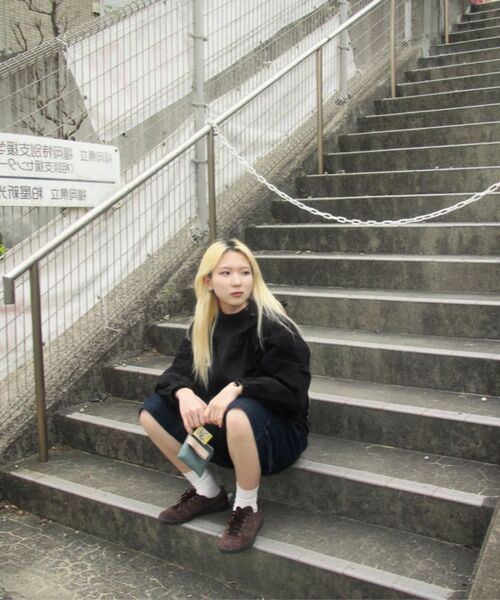 NOMANUAL(NOMANUAL)の「PENON WIND SHELL - BLACK(ナイロンジャケット・レディース・その他・MEDIUM/LARGE/X-LARGE/SMALL)」の9枚目の写真