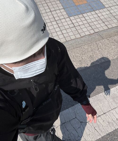 NOMANUAL(NOMANUAL)の「PENON WIND SHELL - BLACK(ナイロンジャケット・レディース・その他・MEDIUM/LARGE/X-LARGE/SMALL)」の3枚目の写真