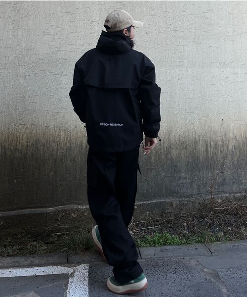 NOMANUAL(NOMANUAL)の「PENON WIND SHELL - BLACK(ナイロンジャケット・レディース・その他・MEDIUM/LARGE/X-LARGE/SMALL)」の7枚目の写真