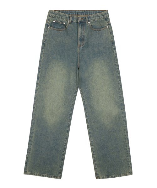TRILLION(トリリオン)の「バイオストーンウォッシングワイドデニムパンツ (ベージュブルー)(デニムパンツ・レディース・その他・SMALL/MEDIUM/LARGE/X-LARGE)」の15枚目の写真