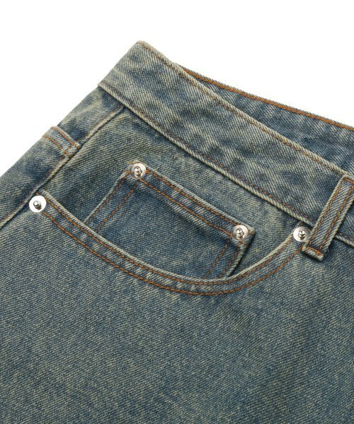 TRILLION(トリリオン)の「バイオストーンウォッシングワイドデニムパンツ (ベージュブルー)(デニムパンツ・レディース・その他・SMALL/MEDIUM/LARGE/X-LARGE)」の18枚目の写真