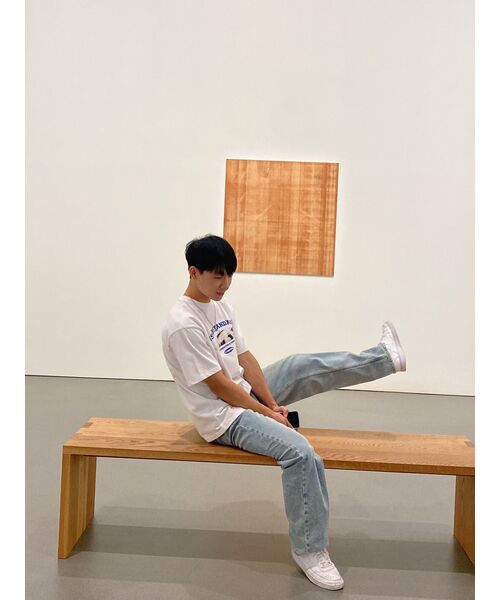 TRILLION(トリリオン)の「バイオストーンウォッシングワイドデニムパンツ (ベージュブルー)(デニムパンツ・レディース・その他・SMALL/MEDIUM/LARGE/X-LARGE)」の2枚目の写真