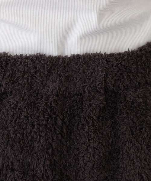 OMNES(オムネス)の「あったかふわシャギーパンツ(その他パンツ・レディース・ネイビー/チャコール・L/M)」の15枚目の写真