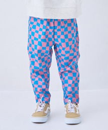 その他パンツ（ブルー・ネイビー/青色系・チェック柄）ファッション