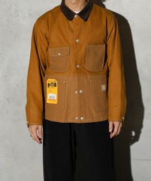 THRIFTY LOOK（スリフティールック）の「THRIFTY LOOK / スリフティールック US CARHARTT DUCK FILM COVERALL カーハート ダック フィルムカバーオール（ブルゾン）」