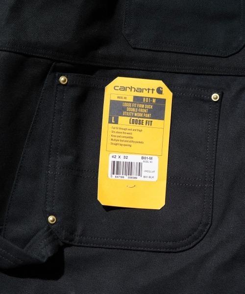 THRIFTY LOOK(スリフティールック)の「THRIFTY LOOK / スリフティールック US CARHARTT DUCK FILM COVERALL カーハート ダック フィルムカバーオール(ブルゾン・メンズ・ブラウン/ブラック/インディゴブルー・MEDIUM/LARGE)」の13枚目の写真