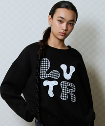 GT LVTR PATCH SWEATSHIRT(BLACK)