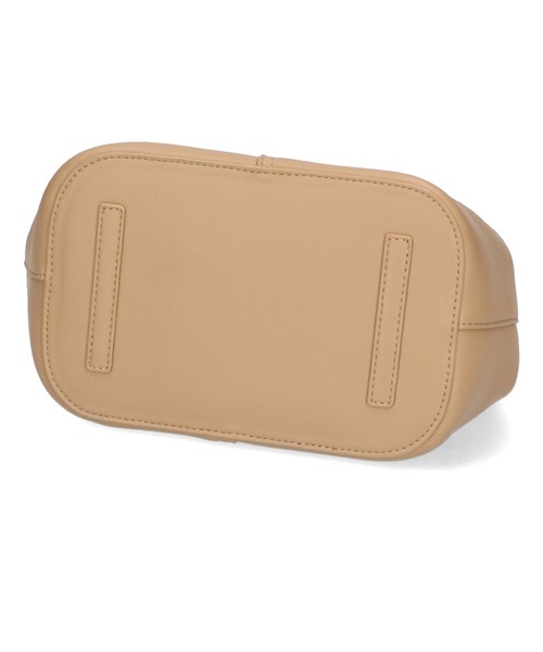 MISCH MASCH（ミッシュマッシュ）の「ソフトラウンド2wayバッグ（ハンドバッグ・レディース・ブラック/アイボリー/ベージュ・ﾌﾘ-）」の4枚目の写真