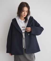 ライトウエーブニットPコート