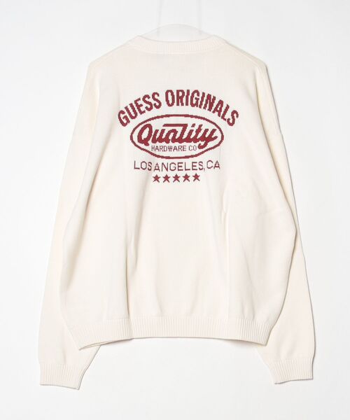 GUESS Originals Back Jacquard Sweater ニットトップス | GUESS(ゲス