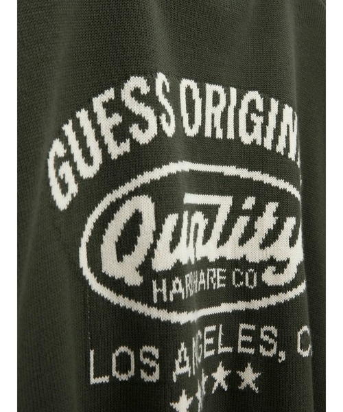 GUESS Originals Back Jacquard Sweater ニットトップス | GUESS(ゲス