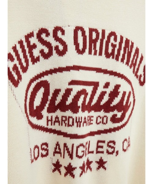 GUESS Originals Back Jacquard Sweater ニットトップス | GUESS(ゲス