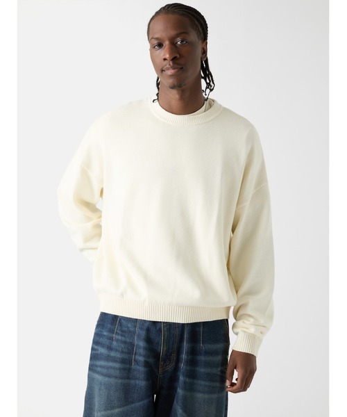 トップス kise GUESS Originals Back Jacquard Sweater ニットトップス | GUESS(ゲス