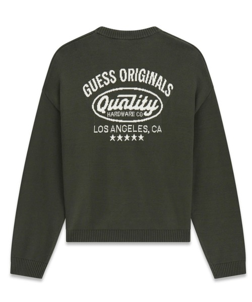 GUESS Originals Back Jacquard Sweater ニットトップス | GUESS(ゲス