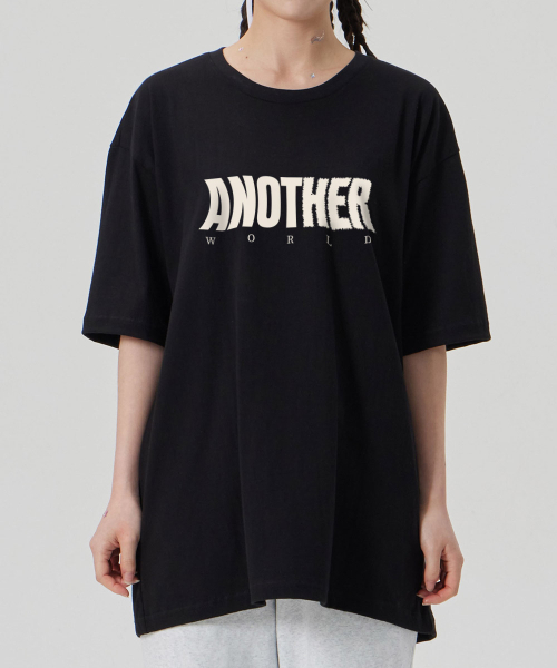 ASTRAL PROJECTION（アストラルプロジェクション）の「[アナザー]コットンルーズフィット半袖Tシャツ_ブラック（Tシャツ/カットソー・メンズ・その他・MEDIUM/LARGE/X-LARGE/XX-LARGE）」の3枚目の写真