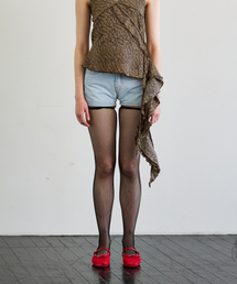PEPPY MICRO DENIM SHORTS / SKY BLUE