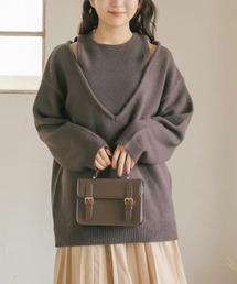 amr.（アムレ）の「レイヤードVネックニット（ニット/セーター）」