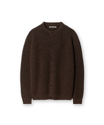 CONNECT KINLOCH（コネクトキンロック）の「クリーンネックニットカーディガン[ブラウン]（カーディガン/ボレロ）」