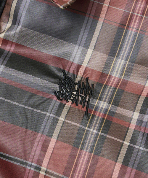 BROWNBREATH(ブラウンブレス)の「W TAG CHECK WELLON JACKET - RED(その他アウター・レディース・その他・SMALL/MEDIUM)」の4枚目の写真