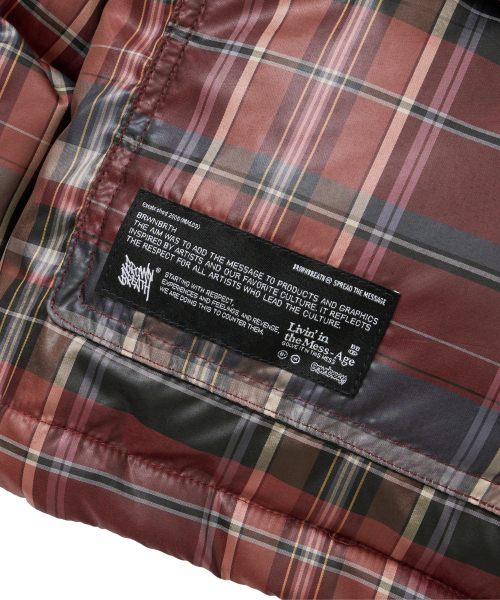 BROWNBREATH(ブラウンブレス)の「W TAG CHECK WELLON JACKET - RED(その他アウター・レディース・その他・SMALL/MEDIUM)」の7枚目の写真