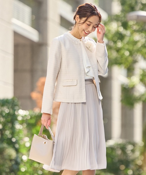 Honeys(ハニーズ)の「ボウタイブラウス(シャツ/ブラウス・レディース・ネイビー/ホワイト/ライトグレー/イエロー系その他/ピンク系その他・3L/L/LL/M/S)」の21枚目の写真