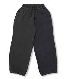 Insideout Docking Pigment Washed Wide Jogger Pants Charcoal