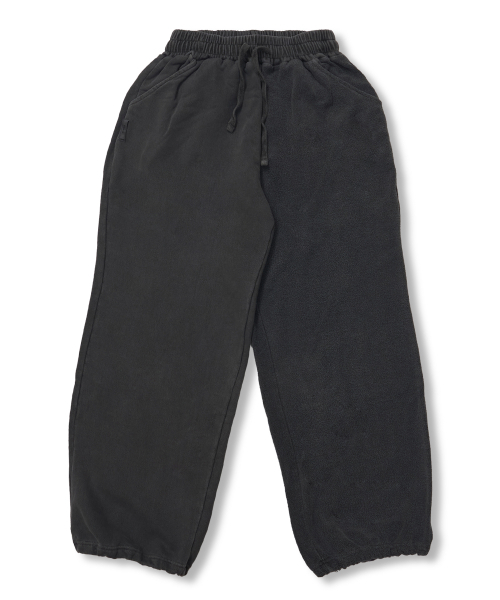 STIGMA(スティグマ)の「Insideout Docking Pigment Washed Wide Jogger Pants Charcoal(スウェットパンツ・メンズ・その他・LARGE/X-LARGE)」の1枚目の写真
