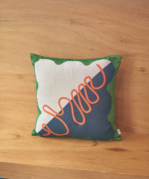 BIRTHDAY BAR（バースデイバー）の「【SAHIR サヒール】Cushion cover mochi クッションカバーモチ（クッション/クッションカバー・レディース・オレンジ/グリーン・0）」の3枚目の写真