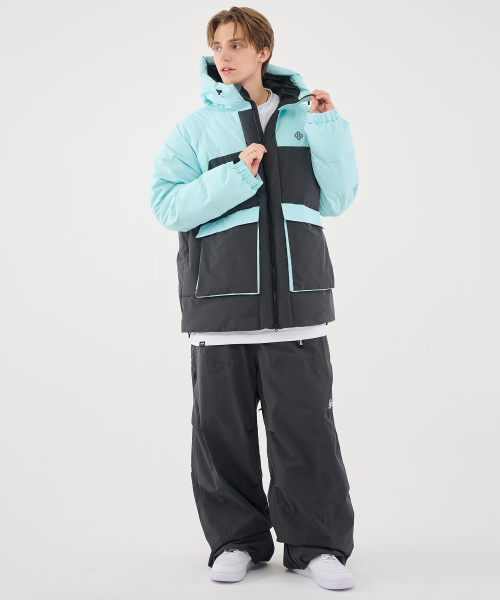 DOLL OUTERWEAR(ドラ アウターウェア)の「2526 ブリックパンツ チャコール 男女共用(その他パンツ・レディース・その他・SMALL/MEDIUM/LARGE/X-LARGE/XX-LARGE)」の2枚目の写真