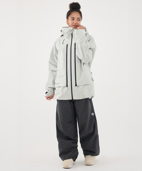 DOLL OUTERWEAR(ドラ アウターウェア)の「2526 ブリックパンツ チャコール 男女共用(その他パンツ・レディース・その他・SMALL/MEDIUM/LARGE/X-LARGE/XX-LARGE)」の12枚目の写真