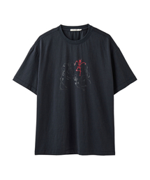 AREUBAN（アルバン）の「ゴーストダンシングハーフスリーブTシャツ_ソフトネイビー（Tシャツ/カットソー）」