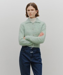 【新品】Marithe Francois Girbaud ニットカーディガン MARITHE + FRANCOIS GIRBAUD（マリテフランソワジルボー