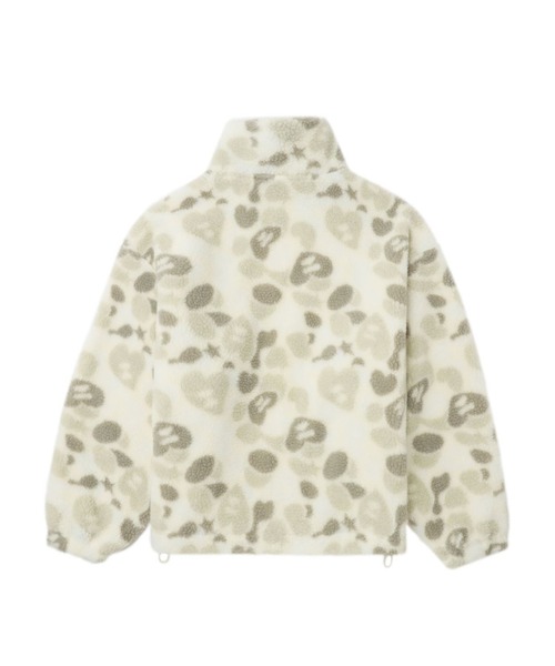 A BATHING APE(アベイシングエイプ)の「CAMO FLEECE JACKEY(その他アウター・レディース・アイボリー・FREE)」の2枚目の写真