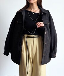 Chez toi | CPOシャツジャケット(テーラードジャケット)