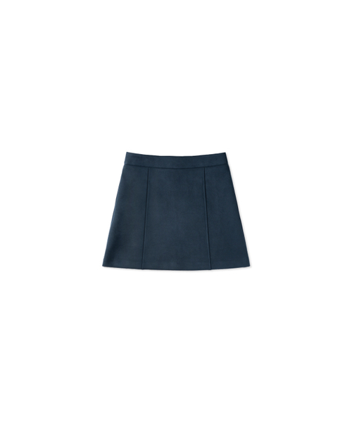 WITHOUT SUMMER(ウィズアウトサマ)の「スエードミニスカート_ネイビー(スカート・レディース・その他・SMALL/MEDIUM)」の2枚目の写真