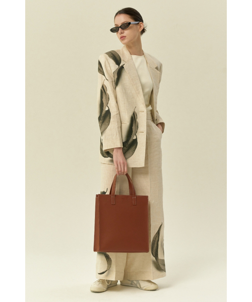 PROXY.L（プロキシエル）の「Square tote bag (Regular/Brown)（トートバッグ・メンズ・その他・FREE）」の2枚目の写真