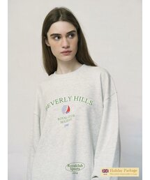 ヨットオーバーサイズクルーズスウェットアイボリーホワイト