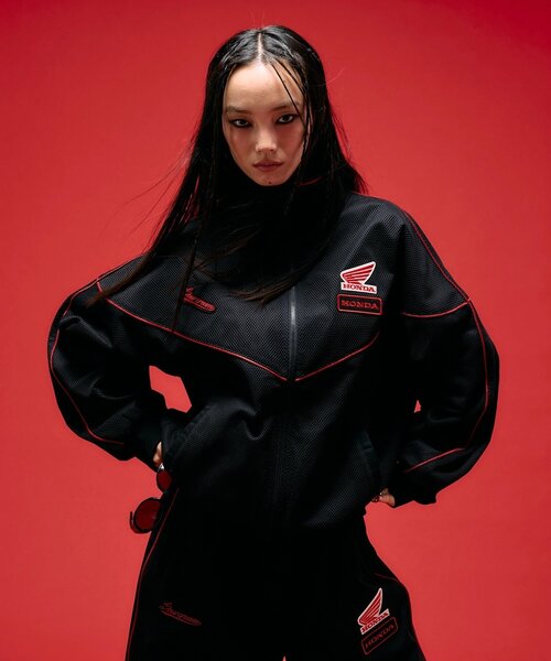 Sourcream(サワークリーム)の「【HONDA×Sourcream 】TRACK JACKET(その他アウター・レディース・ブラック・FREE)」の4枚目の写真