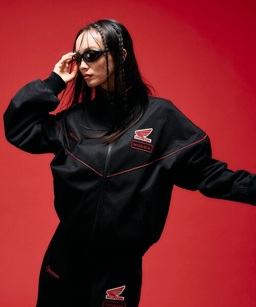 Sourcream(サワークリーム)の「【HONDA×Sourcream 】TRACK JACKET(その他アウター・レディース・ブラック・FREE)」の6枚目の写真