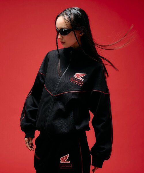 Sourcream(サワークリーム)の「【HONDA×Sourcream 】TRACK JACKET(その他アウター・レディース・ブラック・FREE)」の7枚目の写真
