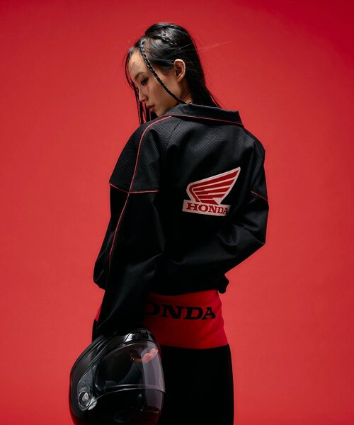 Sourcream(サワークリーム)の「【HONDA×Sourcream 】TRACK JACKET(その他アウター・レディース・ブラック・FREE)」の8枚目の写真