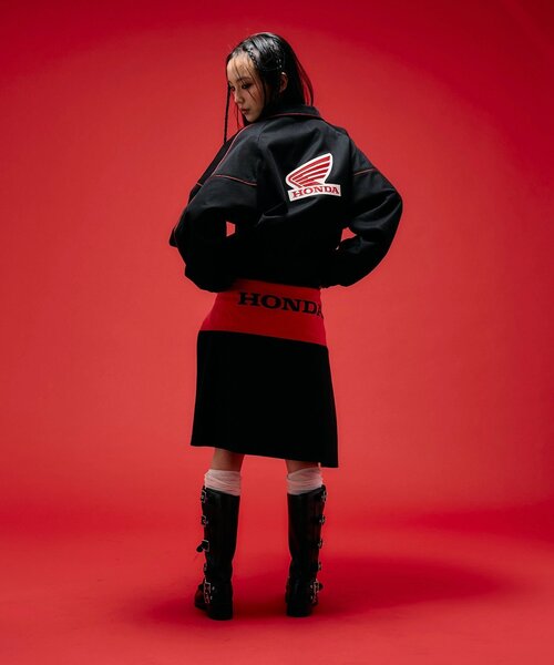Sourcream(サワークリーム)の「【HONDA×Sourcream 】TRACK JACKET(その他アウター・レディース・ブラック・FREE)」の9枚目の写真