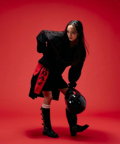 Sourcream(サワークリーム)の「【HONDA×Sourcream 】TRACK JACKET(その他アウター・レディース・ブラック・FREE)」の16枚目の写真