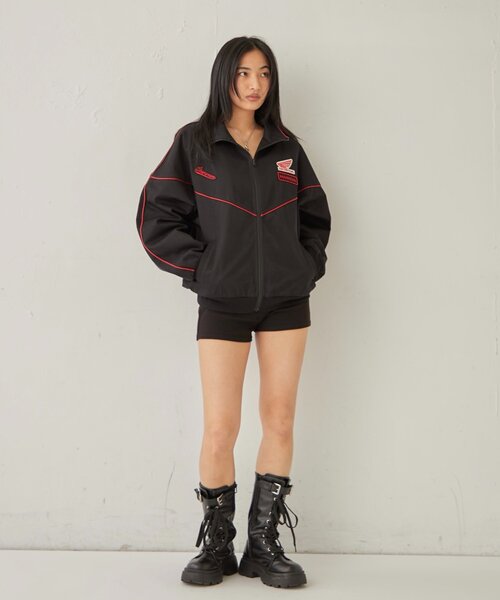 Sourcream(サワークリーム)の「【HONDA×Sourcream 】TRACK JACKET(その他アウター・レディース・ブラック・FREE)」の2枚目の写真