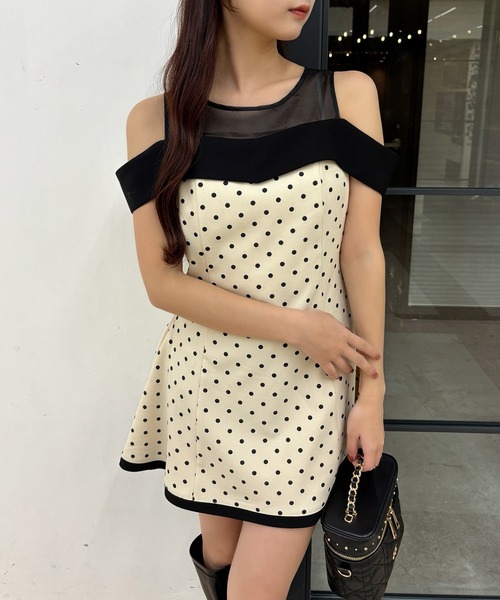 セール】【2WAY仕様】ミニワンピース（ワンピース）｜one after