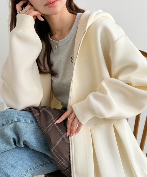 レディースのパーカー（ホワイト/白色系）ファッション通販 - ZOZOTOWN