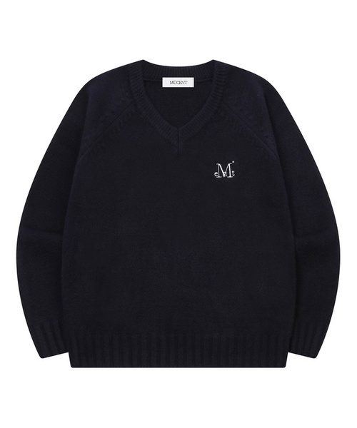 MUCENT(ムセント)の「ノアール ナグラン Vネックニット (3カラー)(ニット/セーター・レディース・ネイビー/Beige/グレー・FREE)」の3枚目の写真