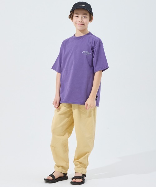 KRIFF MAYER Kid's Collection（クリフメイヤーキッズコレクション）の「【吸水速乾】COOL MAX 半袖T(深海)（Tシャツ/カットソー・キッズ・パープル/ブラック/オフホワイト/ベージュ・170/160/150/140/130/120）」の6枚目の写真