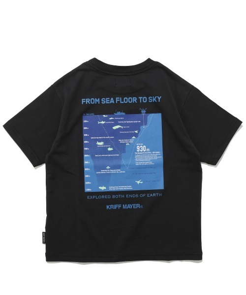 KRIFF MAYER Kid's Collection（クリフメイヤーキッズコレクション）の「【吸水速乾】COOL MAX 半袖T(深海)（Tシャツ/カットソー・キッズ・パープル/ブラック/オフホワイト/ベージュ・170/160/150/140/130/120）」の20枚目の写真